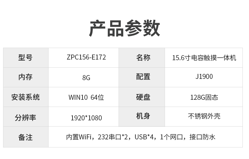 新一代全封闭不锈钢防水工控一体机 全线上市