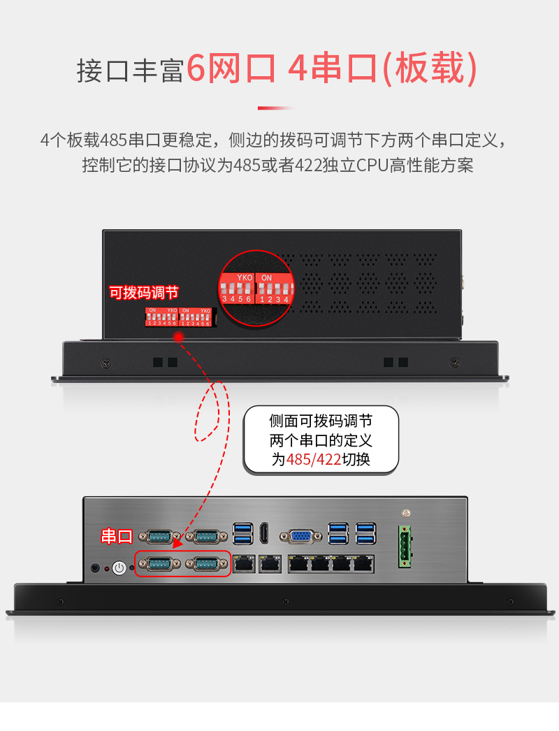 独立CPU定制款：高代数视觉检测一体机