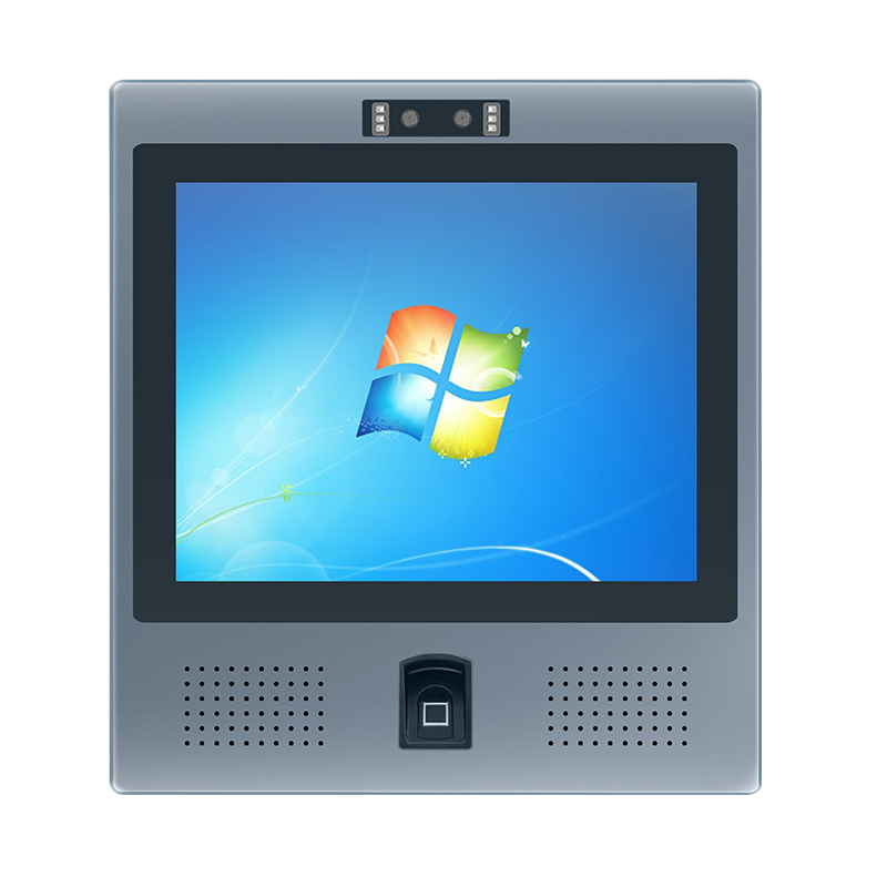 12.1寸前置摄像头补光灯指纹模块工控一体机