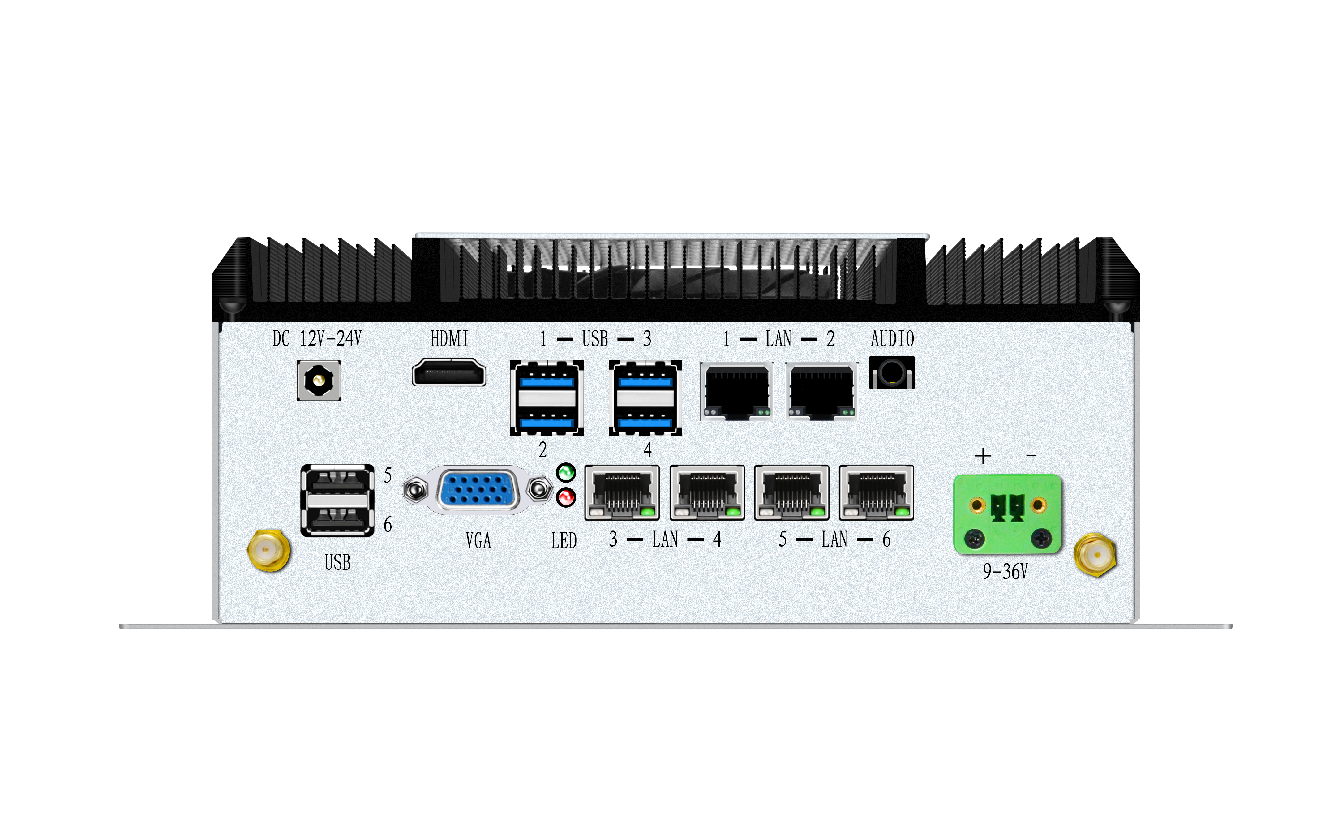 六网六串口工控小主机