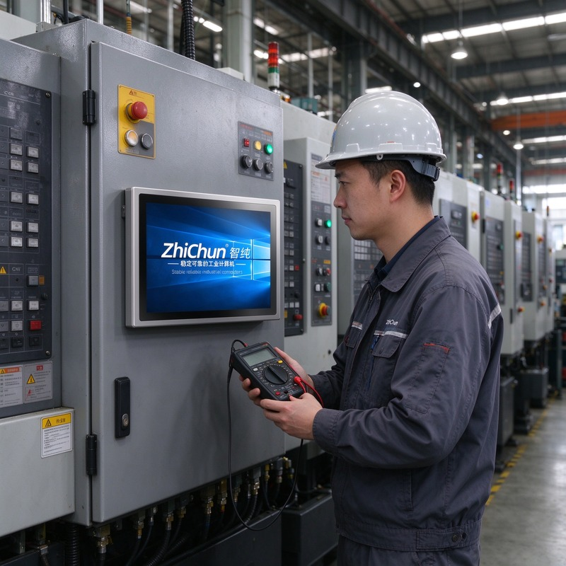 嵌入式工控一体机+RS485：CNC电柜稳定新方案